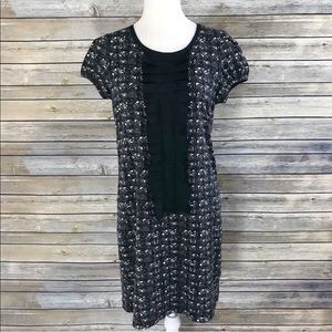 Banana Republic Tuxedo Pleat Front Shift Dress